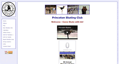 Desktop Screenshot of princetonskatingclub.org